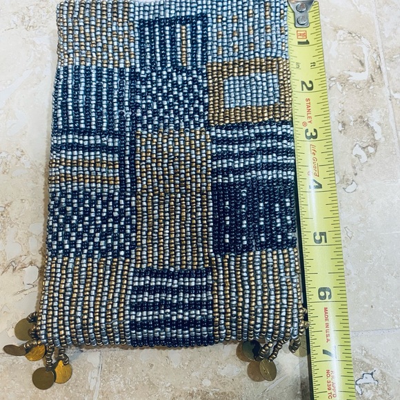 Free People beaded crossbody phone purse - Picture 6 of 7
